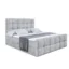 ALTDECOR Boxspringbett APO - Z in Greige, Liegefläche 140x200 cm – Bonellfederkern
