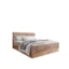 AN - Moebel 4u Boxspringbett TESSA in Braun, Liegefläche 120x200 cm – mit Bettkasten