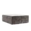 AltaBeds Boxspringbett RETO in Braun, Liegefläche 120x200 cm – mit Bettkasten, Taschenfederkern