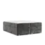 AltaBeds Boxspringbett RETO in Graphit, Liegefläche 120x200 cm – mit Bettkasten, Taschenfederkern