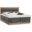 Belanoti Boxspringbett MODELA in Anthrazit, Liegefläche 160x200 cm – Taschenfederkern