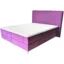 Best For Home Boxspringbett AMELIA in Violett, Liegefläche 180x200 cm