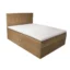 Best For Home Boxspringbett DELUXE in Creme, Liegefläche 140x200 cm – mit Bettkasten, Taschenfederkern
