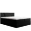 Best For Home Boxspringbett JUBILEE in Schwarz, Liegefläche 140x200 cm – mit Bettkasten, Topperhöhe 7 cm