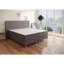 Best For Home Boxspringbett RIO in Braun, Liegefläche 140x200 cm – Bonellfederkern, Topperhöhe 7 cm