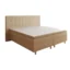 Best For Home Boxspringbett RIO in Hellbraun, Liegefläche 140x200 cm – Bonellfederkern, Topperhöhe 7 cm