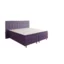Best For Home Boxspringbett RIO in Violett, Liegefläche 140x200 cm – Bonellfederkern, Topperhöhe 7 cm