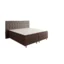 Best For Home Boxspringbett RIO in Dunkelbraun, Liegefläche 180x200 cm – Bonellfederkern, Topperhöhe 7 cm