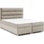 Best For Home Boxspringbett TRINITY K1 in Beige, Liegefläche 140x200 cm – mit Bettkasten