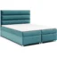 Best For Home Boxspringbett TRINITY K1 in Hellblau, Liegefläche 140x200 cm – mit Bettkasten