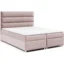 Best For Home Boxspringbett TRINITY K1 in Rosa, Liegefläche 140x200 cm – mit Bettkasten