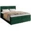 Bromarkt Boxspringbett DREAM in Grün, Liegefläche 140x200 cm