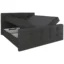 Chameo Boxspringbett CHAMEO in Anthrazit, Liegefläche 140x200 cm – mit Bettkasten, Taschenfederkern