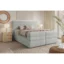 Chameo Boxspringbett CHAMEO in Greige, Liegefläche 140x200 cm – mit Bettkasten, Taschenfederkern