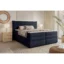 Chameo Boxspringbett CHAMEO in Schwarz, Liegefläche 140x200 cm – mit Bettkasten, Taschenfederkern