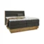 Cotta Boxspringbett COTTA in Graphit, Liegefläche 180x200 cm – Taschenfederkern