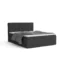 Deine Möbel 24 Boxspringbett CYNTHIA in Anthrazit, Liegefläche 140x200 cm – Taschenfederkern