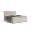 Deine Möbel 24 Boxspringbett CYNTHIA in Creme, Liegefläche 140x200 cm – Taschenfederkern