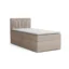 Deine Möbel 24 Boxspringbett DON in Beige, Liegefläche 90x200 cm – mit Bettkasten, Taschenfederkern