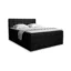 Deine Möbel 24 Boxspringbett VERNO in Schwarz, Liegefläche 140x200 cm – mit Bettkasten, Bonellfederkern
