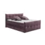 Esposa Boxspringbett BOXSPRINGBETT in Aubergine, Liegefläche 180x200 cm – mit Bettkasten, Tonnentaschenfederkern