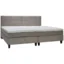 Esposa Boxspringbett BOXSPRINGBETT in Beige, Liegefläche 240x200 cm – mit Bettkasten, Tonnentaschenfederkern