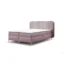 Fun Möbel Boxspringbett ALIZE in Altrosa, Liegefläche 120x200 cm – mit Bettkasten, Bonellfederkern