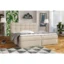 Fun Möbel Boxspringbett DORIANO in Beige, Liegefläche 120x200 cm – mit Bettkasten, Bonellfederkern
