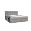 Fun Möbel Boxspringbett DORIANO in Grau, Liegefläche 120x200 cm – mit Bettkasten, Bonellfederkern