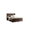 Fun Möbel Boxspringbett ESPEN in Braun, Liegefläche 120x200 cm – mit Bettkasten, Taschenfederkern
