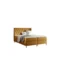 Fun Möbel Boxspringbett ESPEN in Gelb, Liegefläche 120x200 cm – mit Bettkasten, Taschenfederkern