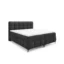 Fun Möbel Boxspringbett SOPHIE in Schwarz, Liegefläche 100x200 cm – mit Bettkasten, Bonellfederkern