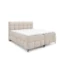 Fun Möbel Boxspringbett SOPHIE in Creme, Liegefläche 120x200 cm – mit Bettkasten, Bonellfederkern