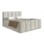 Juskys Boxspringbett MANITOBA in Beige, Liegefläche 180x200 cm