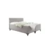 Kaiser Möbel Boxspringbett DENVER in Beige, Liegefläche 160x200 cm – mit Bettkasten, Bonellfederkern