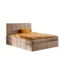 Kaiser Möbel Boxspringbett LUDANO in Beige, Liegefläche 120x200 cm – mit Bettkasten, Bonellfederkern