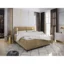 MASSENO Boxspringbett ALBA in Beige, Liegefläche 140x200 cm – mit Bettkasten