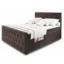 MASSENO Boxspringbett FONDI in Braun, Liegefläche 140x200 cm – mit Bettkasten