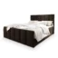 MASSENO Boxspringbett LAGO in Braun, Liegefläche 140x200 cm – mit Bettkasten