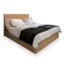 MASSENO Boxspringbett MILARA in Braun, Liegefläche 140x200 cm – mit Bettkasten