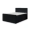 MASSENO Boxspringbett NOLEN in Schwarz, Liegefläche 140x200 cm – mit Bettkasten