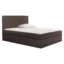 MIRJAN24 Boxspringbett BASIC in Braun, Liegefläche 120x200 cm – mit Bettkasten