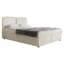 MIRJAN24 Boxspringbett BOHO in Creme, Liegefläche 140x200 cm – mit Bettkasten, Bonellfederkern