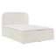 MIRJAN24 Boxspringbett BONITO in Creme, Liegefläche 120x200 cm – mit Bettkasten, Bonellfederkern