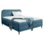 MIRJAN24 Boxspringbett BOX BEST 1 in Blau, Liegefläche 120x200 cm – mit Bettkasten, Bonellfederkern