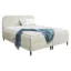 MIRJAN24 Boxspringbett BOX BEST 1 in Creme, Liegefläche 120x200 cm – mit Bettkasten, Bonellfederkern