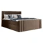 MIRJAN24 Boxspringbett CARMEN in Braun, Liegefläche 120x200 cm – mit Bettkasten, Bonellfederkern