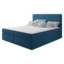MIRJAN24 Boxspringbett CLAIRE in Blau, Liegefläche 140x200 cm – mit Bettkasten, Bonellfederkern