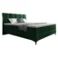 MIRJAN24 Boxspringbett FOREVER in Grün, Liegefläche 140x200 cm – mit Bettkasten, Bonellfederkern