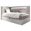 MIRJAN24 Boxspringbett GOLD JUNIOR 3 in Weiß, Creme, Liegefläche 80x200 cm – mit Bettkasten, Bonellfederkern